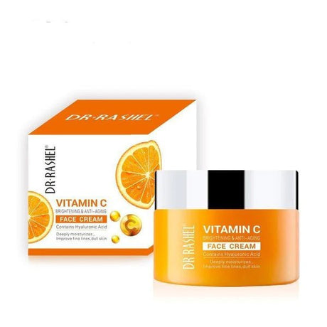 DR RASHEL Vitamin C Brightening & Anti Aging Face Cream - Al Kabayel Discount CentreDR RASHEL Vitamin C Brightening & Anti Aging Face CreamSkin CareDR RASHELAl Kabayel Discount Centre