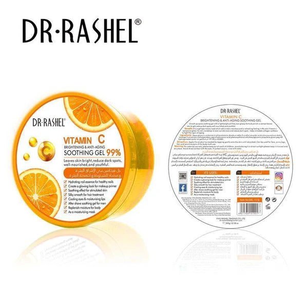 Dr. Rashel Vitamin C Brightening & Anti - Aging Soothing Gel 99% - 300g - Al Kabayel Discount CentreDr. Rashel Vitamin C Brightening & Anti - Aging Soothing Gel 99% - 300gSkin CareDR RASHELAl Kabayel Discount Centre