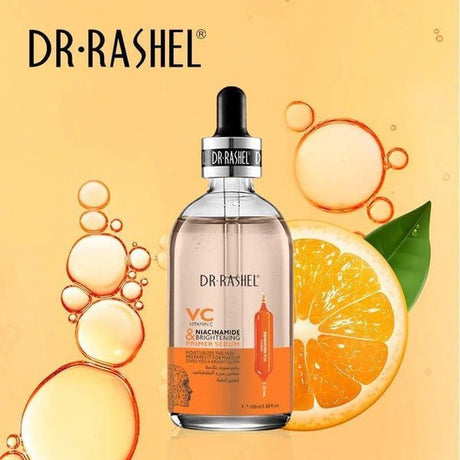 Dr. Rashel Vitamin C & Niacinamide Brightening Primer Serum 100ml - Al Kabayel Discount CentreDr. Rashel Vitamin C & Niacinamide Brightening Primer Serum 100mlSkin CareDR RASHELAl Kabayel Discount Centre