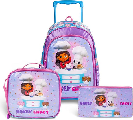 DreamWorks Gabby's Dollhouse 3 - in - 1 School Set Includes 16" Trolley Bag, Lunch Bag, Pencil Case - Al Kabayel Discount CentreDreamWorks Gabby's Dollhouse 3 - in - 1 School Set Includes 16" Trolley Bag, Lunch Bag, Pencil CaseSchool BagsDreamWorksAl Kabayel Discount Centre