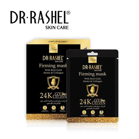Dr.Rashel 24K Gold Collagen Firming Mask Sheet - 10Pcs 25g - Al Kabayel Discount CentreDr.Rashel 24K Gold Collagen Firming Mask Sheet - 10Pcs 25gSkin CareDR RASHELAl Kabayel Discount Centre