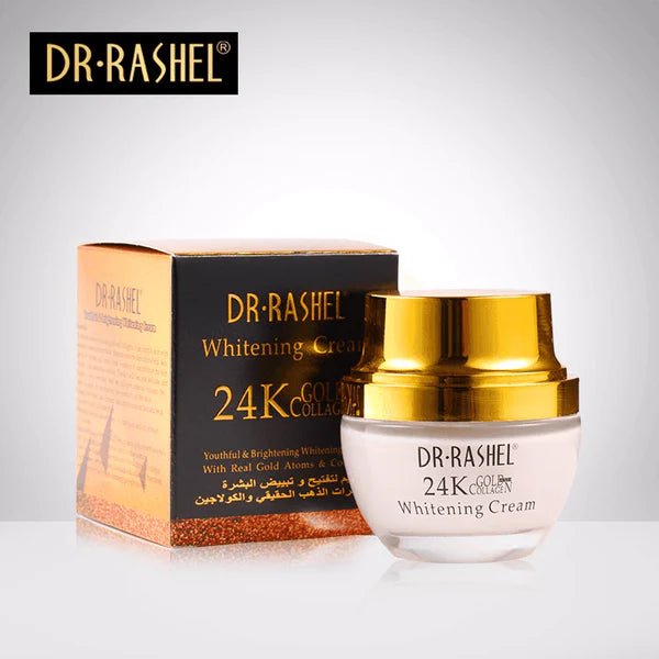 Dr.Rashel 24K Gold Collagen Whitening Cream 30ml - Al Kabayel Discount CentreDr.Rashel 24K Gold Collagen Whitening Cream 30mlSkin CareDR RASHELAl Kabayel Discount Centre