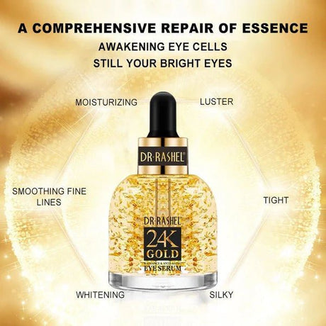 Dr.Rashel 24K Gold Radiance & Anti - Aging Eye Serum - 30ml - Al Kabayel Discount CentreDr.Rashel 24K Gold Radiance & Anti - Aging Eye Serum - 30mlSkin CareDR RASHELAl Kabayel Discount Centre