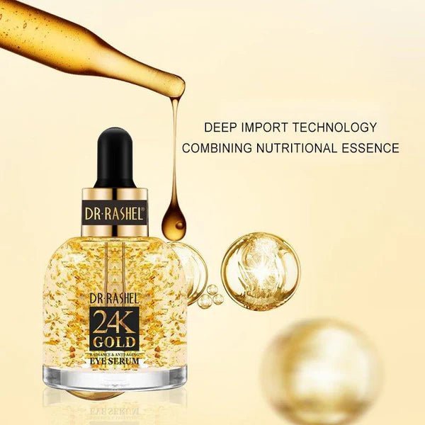 Dr.Rashel 24K Gold Radiance & Anti - Aging Eye Serum - 30ml - Al Kabayel Discount CentreDr.Rashel 24K Gold Radiance & Anti - Aging Eye Serum - 30mlSkin CareDR RASHELAl Kabayel Discount Centre