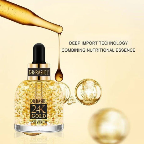 Dr.Rashel 24K Gold Radiance & Anti - Aging Eye Serum - 30ml - Al Kabayel Discount CentreDr.Rashel 24K Gold Radiance & Anti - Aging Eye Serum - 30mlSkin CareDR RASHELAl Kabayel Discount Centre