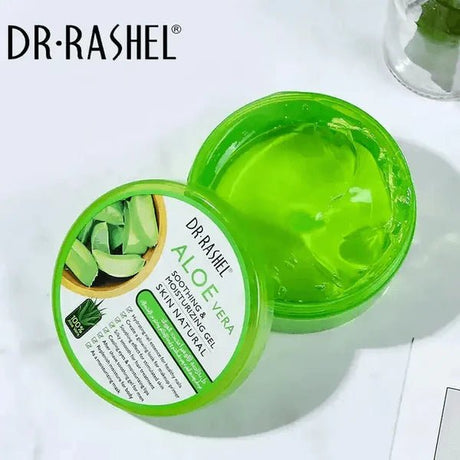 Dr.Rashel Aloe Vera Soothing & Moisturizing Gel Skin Natural - 300g - Al Kabayel Discount CentreDr.Rashel Aloe Vera Soothing & Moisturizing Gel Skin Natural - 300gSkin CareDR RASHELAl Kabayel Discount Centre