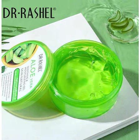 Dr.Rashel Aloe Vera Soothing & Moisturizing Gel Skin Natural - 300g - Al Kabayel Discount CentreDr.Rashel Aloe Vera Soothing & Moisturizing Gel Skin Natural - 300gSkin CareDR RASHELAl Kabayel Discount Centre