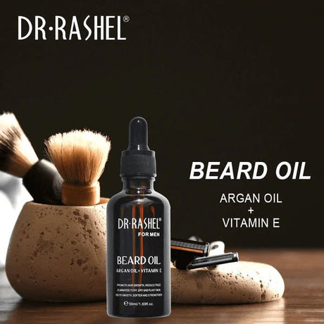 Dr.Rashel Argan + Vitamin E Beard Oil 50ml - Al Kabayel Discount CentreDr.Rashel Argan + Vitamin E Beard Oil 50mlSkin CareDR RASHELAl Kabayel Discount Centre