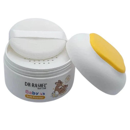 Dr.Rashel Baby Soft Powder – 140g - Al Kabayel Discount CentreDr.Rashel Baby Soft Powder – 140gBaby ProductsDR RASHELAl Kabayel Discount Centre