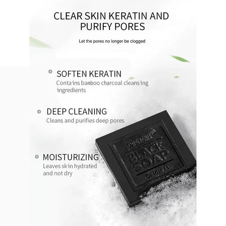 Dr.Rashel Black Soap Collagen & Charcoals Deep Cleansing - 100g - Al Kabayel Discount CentreDr.Rashel Black Soap Collagen & Charcoals Deep Cleansing - 100gSkin CareDR RASHELAl Kabayel Discount Centre
