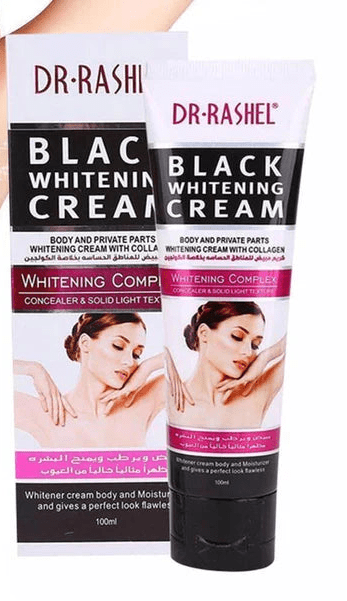 Dr.Rashel Black Whitening With Collagen Cream 100g - Al Kabayel Discount CentreDr.Rashel Black Whitening With Collagen Cream 100gSkin CareDR RASHELAl Kabayel Discount Centre