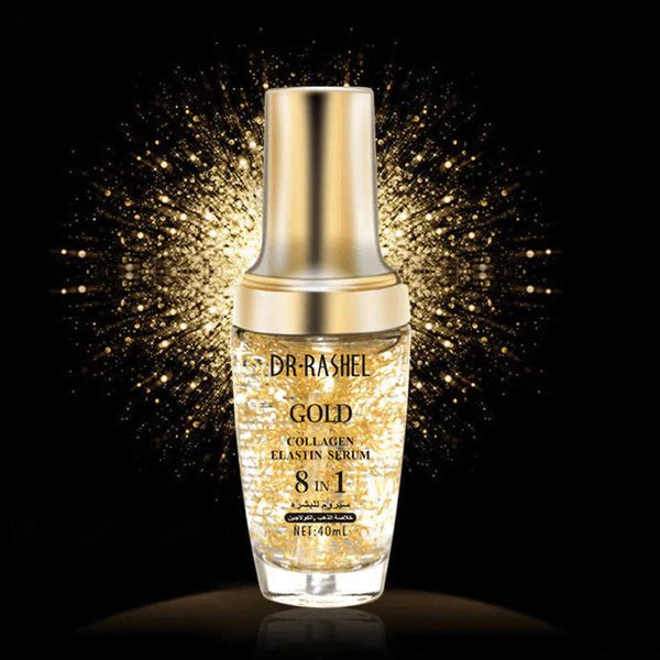 Dr.Rashel Gold 8 In 1 Collagen Elastin Face Serum(New) - 40ml - Al Kabayel Discount CentreDr.Rashel Gold 8 In 1 Collagen Elastin Face Serum(New) - 40mlSkin CareDR RASHELAl Kabayel Discount Centre