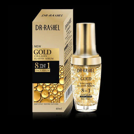 Dr.Rashel Gold 8 In 1 Collagen Elastin Face Serum(New) - 40ml - Al Kabayel Discount CentreDr.Rashel Gold 8 In 1 Collagen Elastin Face Serum(New) - 40mlSkin CareDR RASHELAl Kabayel Discount Centre