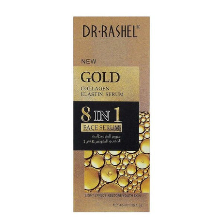 Dr.Rashel Gold 8 In 1 Collagen Elastin Face Serum(New) - 40ml - Al Kabayel Discount CentreDr.Rashel Gold 8 In 1 Collagen Elastin Face Serum(New) - 40mlSkin CareDR RASHELAl Kabayel Discount Centre