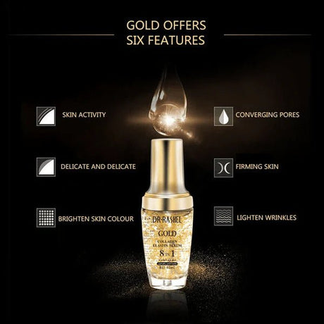 Dr.Rashel Gold 8 in 1 Face Serum - 40ml - Al Kabayel Discount CentreDr.Rashel Gold 8 in 1 Face Serum - 40mlSkin CareDR RASHELAl Kabayel Discount Centre