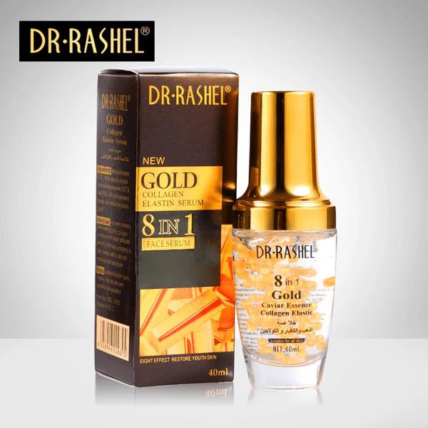 Dr.Rashel Gold 8 in 1 Face Serum - 40ml - Al Kabayel Discount CentreDr.Rashel Gold 8 in 1 Face Serum - 40mlSkin CareDR RASHELAl Kabayel Discount Centre