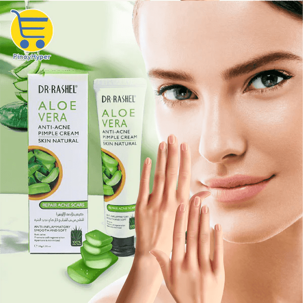 Dr.Rashel Natural Skin Care Aloe Vera Anti Acne Pimple Facial Cream 30g - Al Kabayel Discount CentreDr.Rashel Natural Skin Care Aloe Vera Anti Acne Pimple Facial Cream 30gSkin CareDR RASHELAl Kabayel Discount Centre