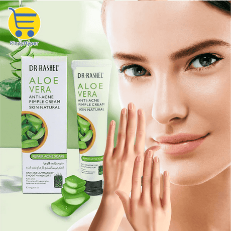 Dr.Rashel Natural Skin Care Aloe Vera Anti Acne Pimple Facial Cream 30g - Al Kabayel Discount CentreDr.Rashel Natural Skin Care Aloe Vera Anti Acne Pimple Facial Cream 30gSkin CareDR RASHELAl Kabayel Discount Centre