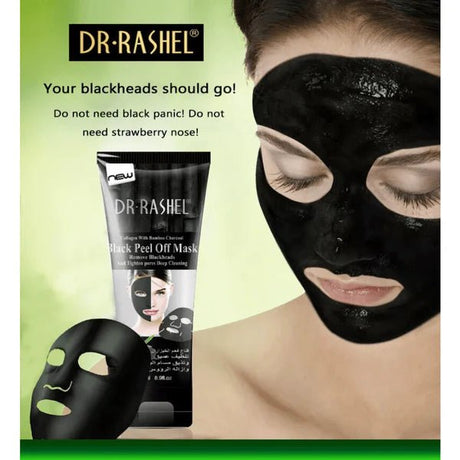 Dr.Rashel Remove Blackheads Black Peel - Off Mask 120ml - Al Kabayel Discount CentreDr.Rashel Remove Blackheads Black Peel - Off Mask 120mlSkin CareDR RASHELAl Kabayel Discount Centre