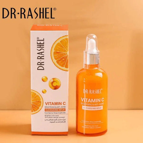 Dr.Rashel Vitamin C Brightening & Anti - Aging Cleansing Milk 100ml - Al Kabayel Discount CentreDr.Rashel Vitamin C Brightening & Anti - Aging Cleansing Milk 100mlSkin CareDR RASHELAl Kabayel Discount Centre