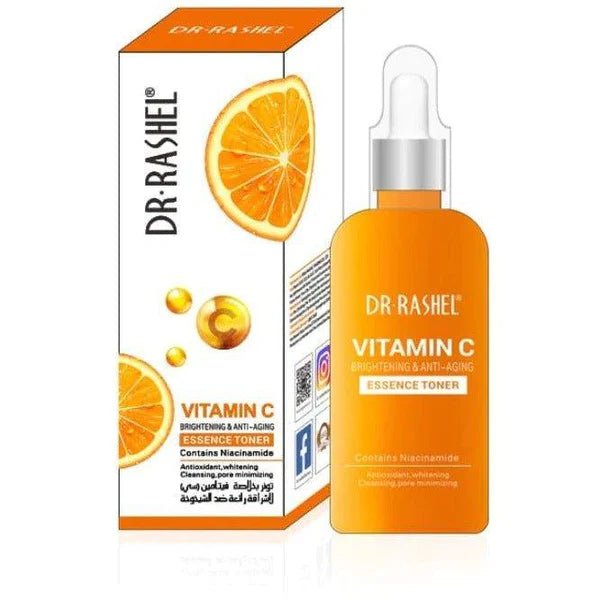 Dr.Rashel Vitamin C Brightening & Anti - Aging Essence Toner 100ml - Al Kabayel Discount CentreDr.Rashel Vitamin C Brightening & Anti - Aging Essence Toner 100mlSkin CareDR RASHELAl Kabayel Discount Centre