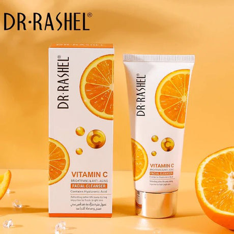 Dr.Rashel Vitamin C Brightening & Anti - Aging Facial Cleanser 80g - Al Kabayel Discount CentreDr.Rashel Vitamin C Brightening & Anti - Aging Facial Cleanser 80gSkin CareDR RASHELAl Kabayel Discount Centre