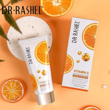 Dr.Rashel Vitamin C Brightening & Anti - Aging Facial Cleanser 80g - Al Kabayel Discount CentreDr.Rashel Vitamin C Brightening & Anti - Aging Facial Cleanser 80gSkin CareDR RASHELAl Kabayel Discount Centre