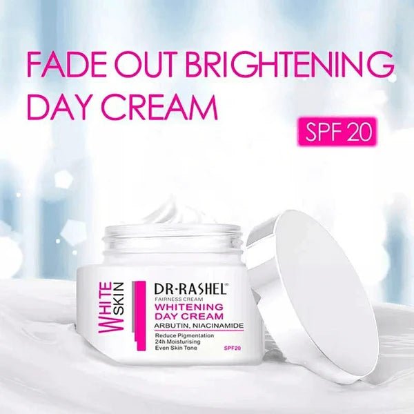 Dr.Rashel White Skin Fairness Day Cream SPF 20 50g - Al Kabayel Discount CentreDr.Rashel White Skin Fairness Day Cream SPF 20 50gSkin CareDR RASHELAl Kabayel Discount Centre