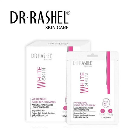 Dr.Rashel Whitening Fade Spots Sheet Mask - 10Pcs 25g - Al Kabayel Discount CentreDr.Rashel Whitening Fade Spots Sheet Mask - 10Pcs 25gSkin CareDR RASHELAl Kabayel Discount Centre