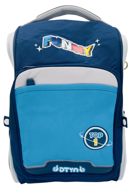 DTYN Funny School Bag Backpack 41cm*30cm*20cm, 100% Polyester, Navy Blue - Al Kabayel Discount CentreDTYN Funny School Bag Backpack 41cm*30cm*20cm, 100% Polyester, Navy BlueSchool BagsDTYNAl Kabayel Discount Centre