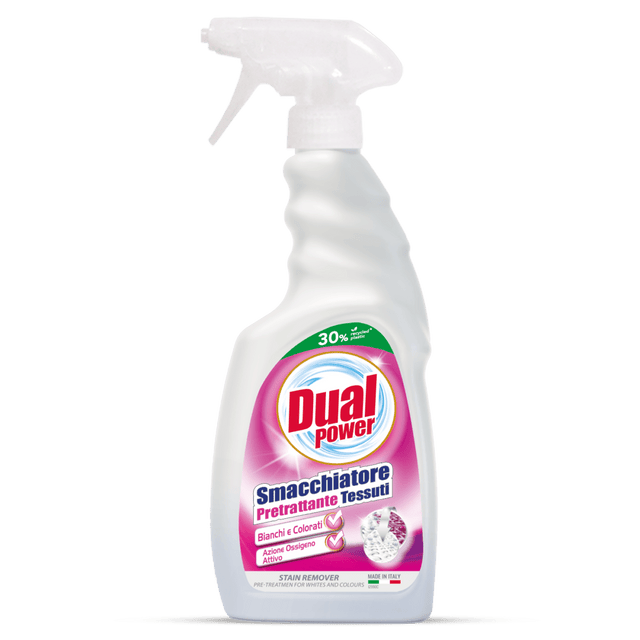 Dual Power Smacchiatore – Fabric Stain Remover Pre - Treatment Spray | Whites & Colours - 500ml - Al Kabayel Discount CentreDual Power Smacchiatore – Fabric Stain Remover Pre - Treatment Spray | Whites & Colours - 500mlLaundry CareDUAL POWERAl Kabayel Discount Centre