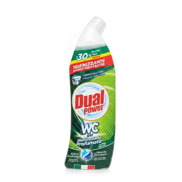 Dual Power WC Gel – Alpine Breeze Disincrostante Profumato - 700ml  - Al Kabayel Discount CentreDual Power WC Gel – Alpine Breeze Disincrostante Profumato - 700ml Household CleaningAl Kabayel Discount CentreAl Kabayel Discount Centre