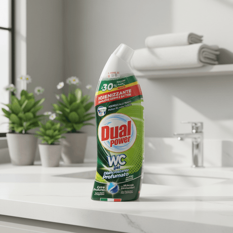 Dual Power WC Gel – Alpine Breeze Disincrostante Profumato - 700ml  - Al Kabayel Discount CentreDual Power WC Gel – Alpine Breeze Disincrostante Profumato - 700ml Household CleaningAl Kabayel Discount CentreAl Kabayel Discount Centre