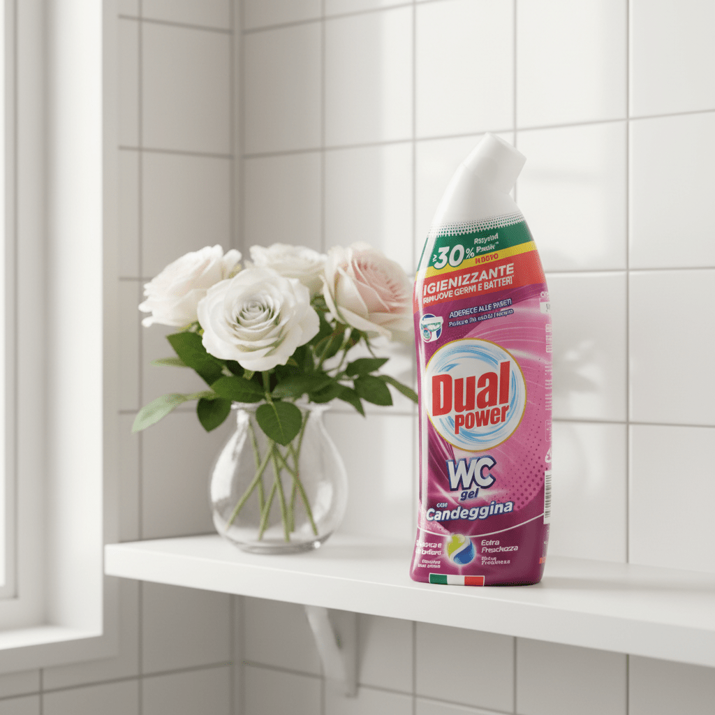 Dual Power WC Gel con Candeggina – Toilet Cleaner with Bleach | Extra Fresh - 1500ml - Al Kabayel Discount CentreDual Power WC Gel con Candeggina – Toilet Cleaner with Bleach | Extra Fresh - 1500mlHousehold CleaningDUAL POWERAl Kabayel Discount Centre