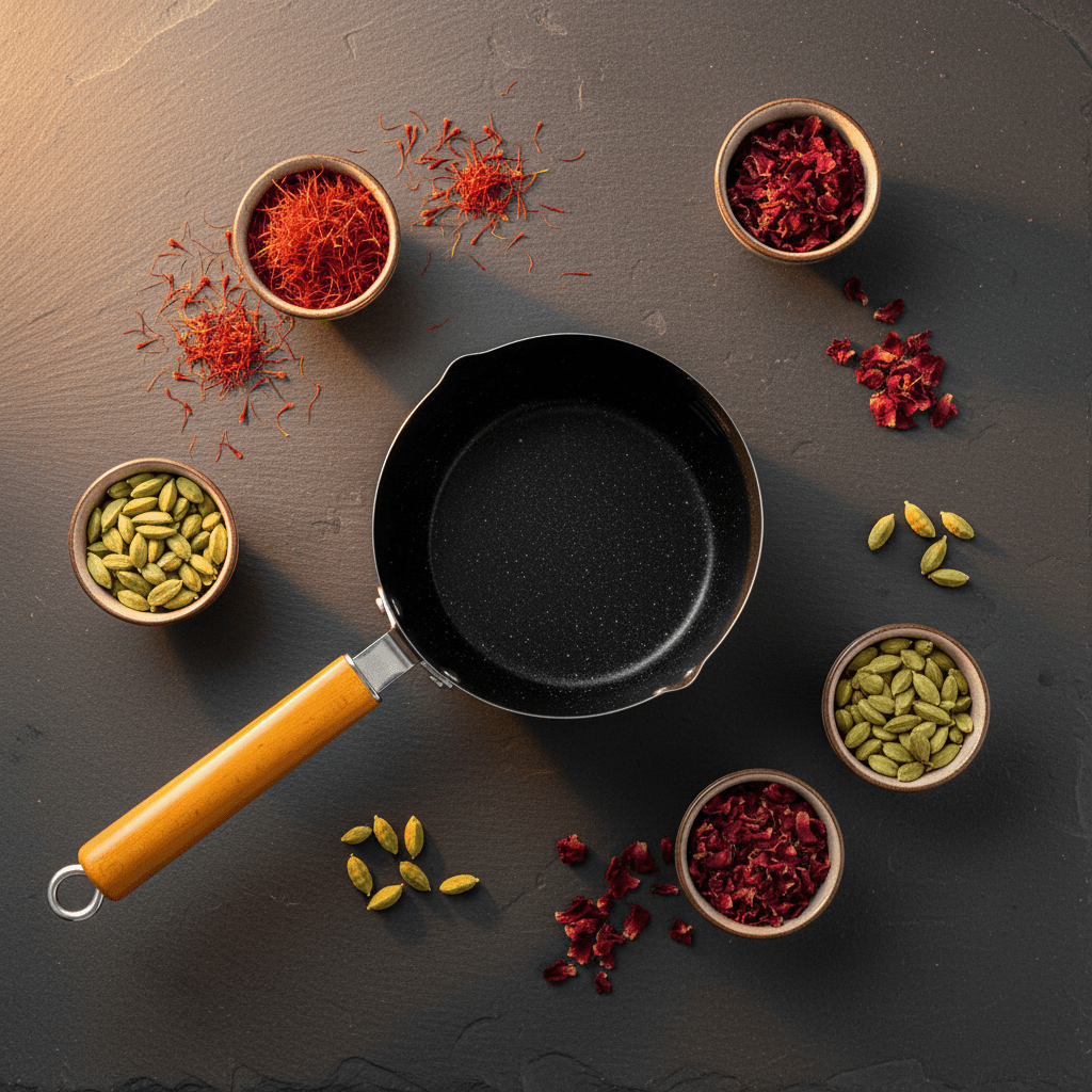 Dual - Tone Stainless Steel Sauce Pan with Wooden Handle – Modern Cooking Pot in Silver & Black Finish (24 cm) - Al Kabayel Discount CentreDual - Tone Stainless Steel Sauce Pan with Wooden Handle – Modern Cooking Pot in Silver & Black Finish (24 cm)Frying Pans & SkilletsAKDCAl Kabayel Discount Centre