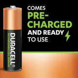 DURACELL Rechargeable AA Batteries 2500 mAh, Pack of 4  - Al Kabayel Discount CentreDURACELL Rechargeable AA Batteries 2500 mAh, Pack of 4 BatteriesDURACELLAl Kabayel Discount Centre