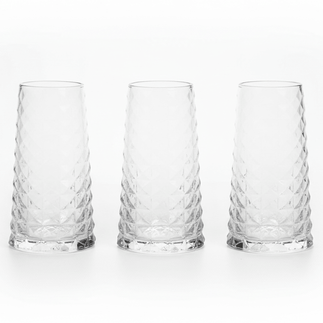 Durly Jumbo Size Clear Glass Tumbler Set – Large Capacity Drinking Glasses, 3 Pieces, 520 ml - Al Kabayel Discount CentreDurly Jumbo Size Clear Glass Tumbler Set – Large Capacity Drinking Glasses, 3 Pieces, 520 mlTumblersDURLYAl Kabayel Discount Centre