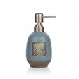 Dusty Blue Speckled Glaze Ceramic & Plastic Liquid Soap Dispenser - 400ml - Al Kabayel Discount CentreDusty Blue Speckled Glaze Ceramic & Plastic Liquid Soap Dispenser - 400mlHolders & DispensersAKDCAl Kabayel Discount Centre
