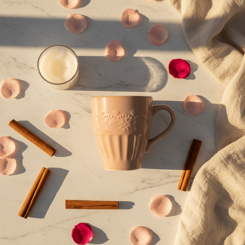 Dusty Rose Ceramic Mug | Elegant Embossed Design | 300ml - Al Kabayel Discount CentreDusty Rose Ceramic Mug | Elegant Embossed Design | 300mlMugsAKDCAl Kabayel Discount Centre