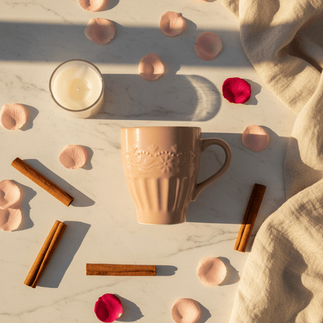 Dusty Rose Ceramic Mug | Elegant Embossed Design | 300ml - Al Kabayel Discount CentreDusty Rose Ceramic Mug | Elegant Embossed Design | 300mlMugsAKDCAl Kabayel Discount Centre