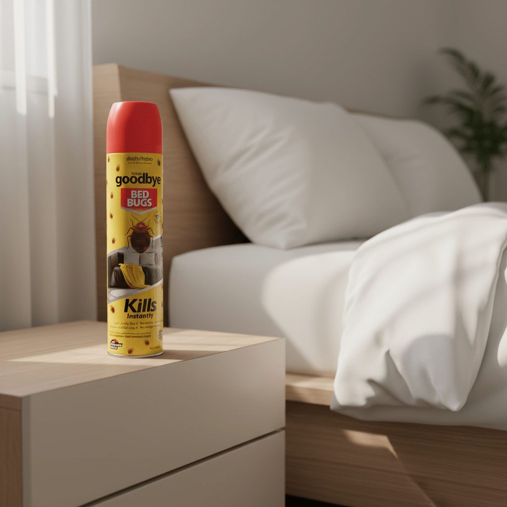 Dutch & Habro Goodbye Goodbye Bed Bugs Spray Kills Instantly - 400ml - Al Kabayel Discount CentreDutch & Habro Goodbye Goodbye Bed Bugs Spray Kills Instantly - 400mlHousehold CleaningDUTCH & HABROAl Kabayel Discount Centre