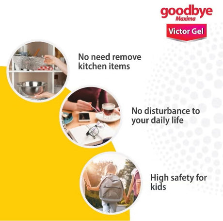 Dutch & Habro Goodbye Maxima Victor Gel, Insecticide Gel 25g - Al Kabayel Discount CentreDutch & Habro Goodbye Maxima Victor Gel, Insecticide Gel 25gHousehold CleaningDUTCH & HABROAl Kabayel Discount Centre