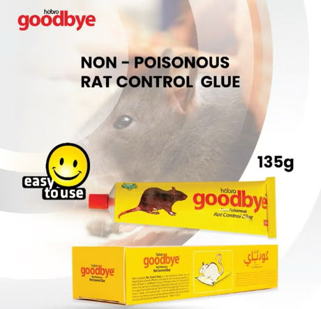 Dutch & Habro Goodbye Rat Control Glue (135g) - Al Kabayel Discount CentreDutch & Habro Goodbye Rat Control Glue (135g)Household CleaningDUTCH & HABROAl Kabayel Discount Centre