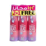 Dutch & Habro Toilet Seat Sanitizer Spray - 150ml (2+1) Free - Al Kabayel Discount CentreDutch & Habro Toilet Seat Sanitizer Spray - 150ml (2+1) FreeHousehold CleaningDUTCH & HABROAl Kabayel Discount Centre
