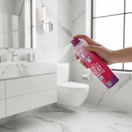 Dutch & Habro Toilet Seat Sanitizer Spray - 150ml (2+1) Free - Al Kabayel Discount CentreDutch & Habro Toilet Seat Sanitizer Spray - 150ml (2+1) FreeHousehold CleaningDUTCH & HABROAl Kabayel Discount Centre