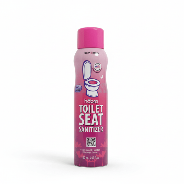 Dutch & Habro Toilet Seat Sanitizer Spray - 150ml - Al Kabayel Discount CentreDutch & Habro Toilet Seat Sanitizer Spray - 150mlHousehold CleaningDUTCH & HABROAl Kabayel Discount Centre
