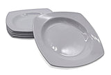 Dynasty 30pcs Melamine Square Dinnerware Sets, Set Includes Dinner and Side Plates, and Bowls, White - Al Kabayel Discount CentreDynasty 30pcs Melamine Square Dinnerware Sets, Set Includes Dinner and Side Plates, and Bowls, WhiteDinnerware SetsDYNASTYAl Kabayel Discount Centre