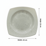 Dynasty Melamine Deep Plate – Cream, 22×22 cm Square - Al Kabayel Discount CentreDynasty Melamine Deep Plate – Cream, 22×22 cm SquarePlatesDYNASTYAl Kabayel Discount Centre