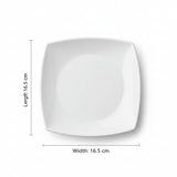 Dynasty Melamine Plate – White – 6.5" (16.5*16.5 cm) - Al Kabayel Discount CentreDynasty Melamine Plate – White – 6.5" (16.5*16.5 cm)PlatesDYNASTYAl Kabayel Discount Centre
