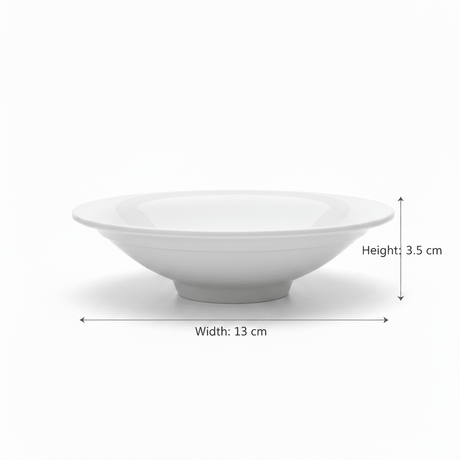 Dynasty Melamine Round Bowl – White – 13*3.5 cm - Al Kabayel Discount CentreDynasty Melamine Round Bowl – White – 13*3.5 cmBowlsDYNASTYAl Kabayel Discount Centre